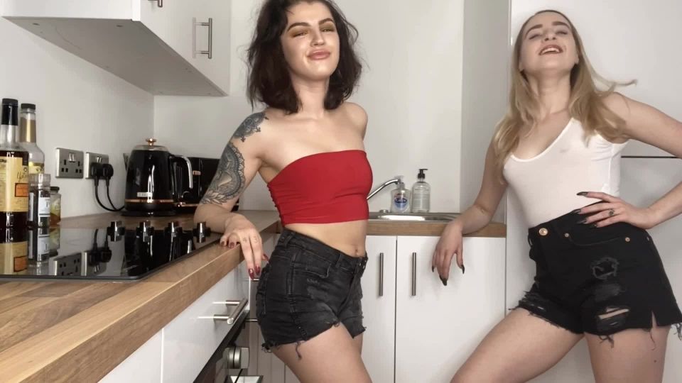 adult video 14 [Clips4Sale] The Queens - Housemate Initiation Ceremony (1080P) - small penis humiliation - feet porn big ass booty curvy butt