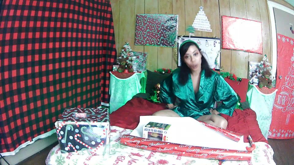 Lil Christmas Tree Fucks The Candy Cane black LusciousRedXX