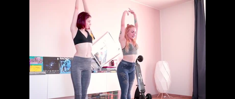 free adult clip 29 Yukki Amey – Yoga Lesson with Bella Mur - flexibility - lesbian girls kylee nash hardcore