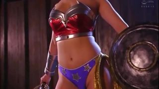 free adult video 31 latex gloves fetish Forced fuck - Movie title Japanese Wonder Woman - Defeated Forced To Fuck, parody on parody