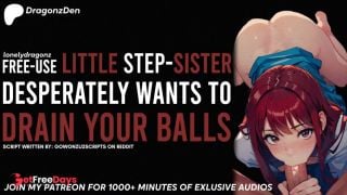 [GetFreeDays.com] YOUR FREE-USE STEP SISTER WANTS TO DRAIN YOUR BALLS  Erotic Audio Roleplay ASMR BEST AUDIO PORN Adult Clip April 2023