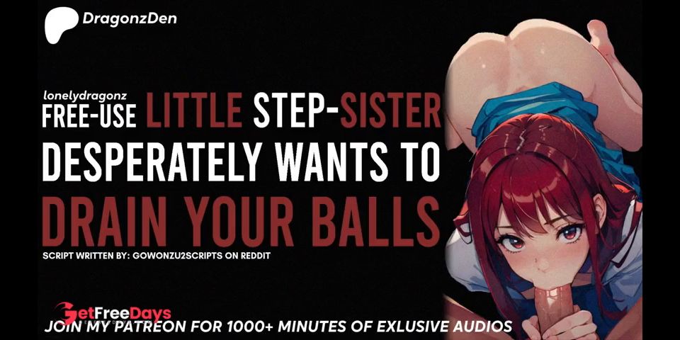 [GetFreeDays.com] YOUR FREE-USE STEP SISTER WANTS TO DRAIN YOUR BALLS  Erotic Audio Roleplay ASMR BEST AUDIO PORN Adult Clip April 2023