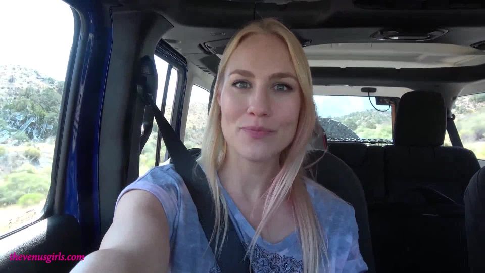adult video clip 4 CAR TRIP CUCK - SEXY CUCKTRESS JOLENE HEXX TAUNTS YOU ON THE ROAD on pov high heels femdom