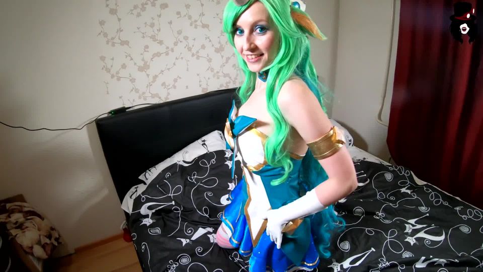 Online Tube MechanicalVampire in 008 Soraka from League of Legends Support me on Bed. 4K - milf