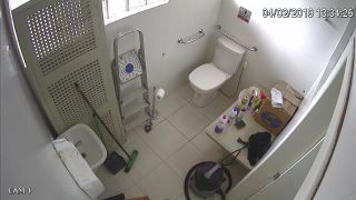 Voyeur Office toilet spy - voyeur - voyeur 