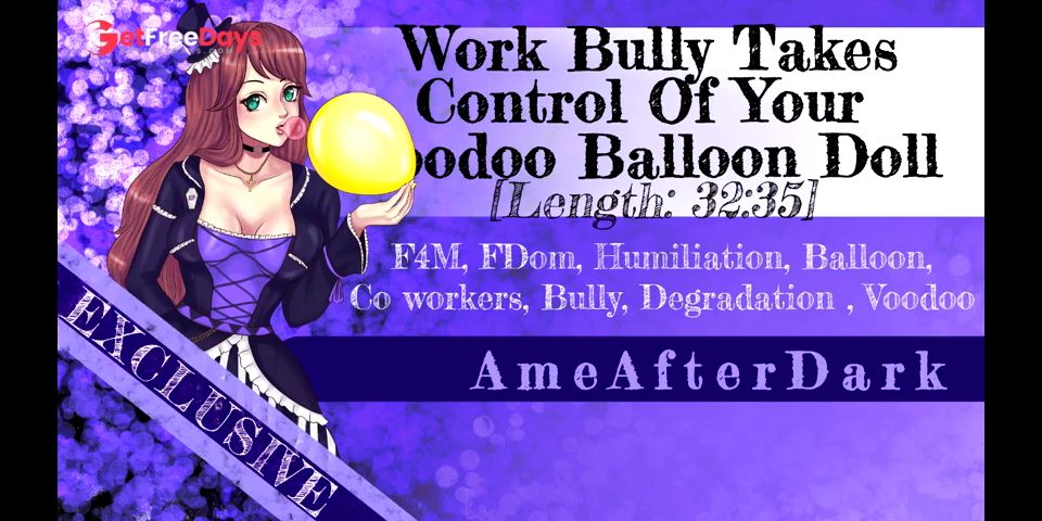 [GetFreeDays.com] preview Work Bully Takes Control Of Your Voodoo Balloon Doll Sex Clip March 2023