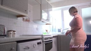 [GetFreeDays.com] 48yo ty bbw stepauntie star gives you joi in the kitchen hardcore teen porn