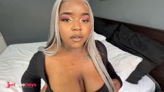 [GetFreeDays.com] Busty Ebony MILF Begs a White Boy for a Creampie Adult Film April 2023