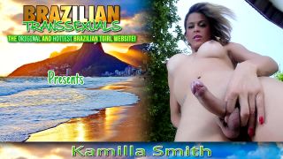 Online shemale video Horny Jerk Off Show With Kamila Smith
