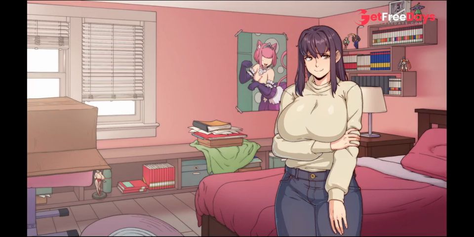 Chloe Getting Boner for Her Roommate Amy in The First Day