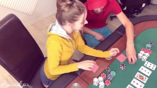 Strip Poker Homemade  I Win But He Still Destroys Me With His Big Dick 1080p