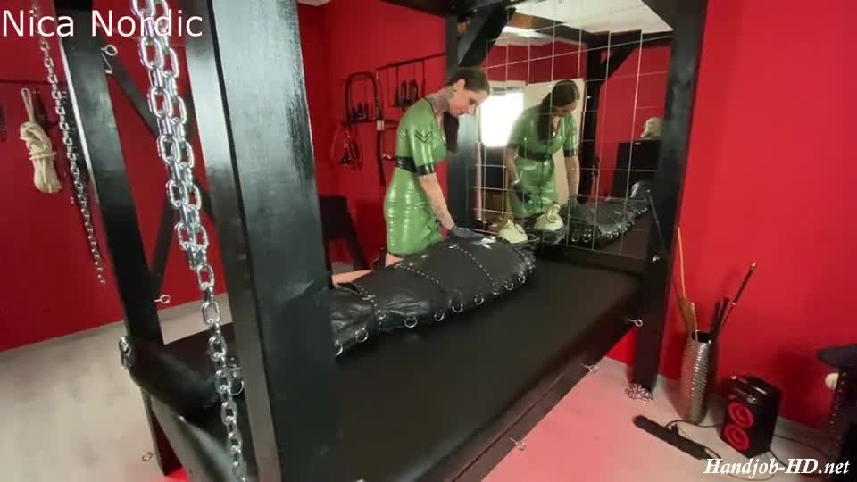 porn clip 43 Ruined Orgasm In Bondage Bag – Nica Nordic – HandJob on handjob porn foot fetish sex toy