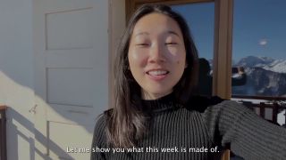 6244 Luna Okko - Onlyfans - Luna Learns To Ski