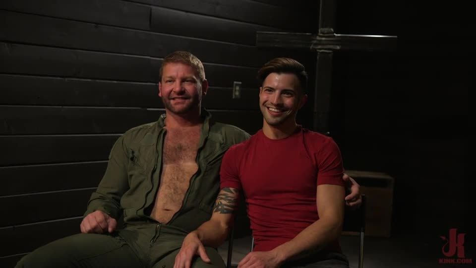 Fuck toy Casey Everett gets used by beefcake Colby Jansen Muscle!