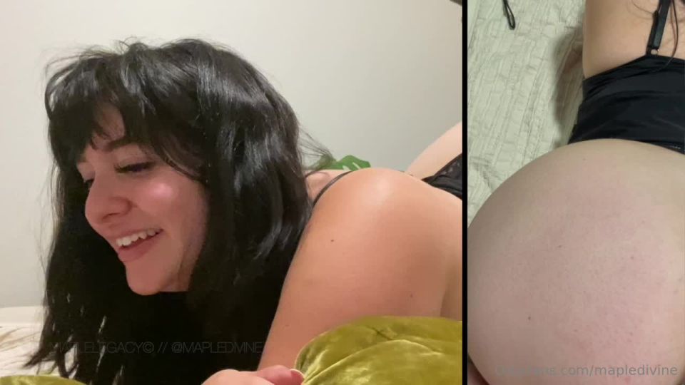 Maple Divine (mapledivine) First Ever Anal B G PPV Onlyfans (Amateur porn)