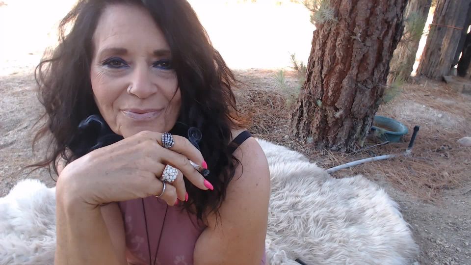 Mature Mom Blows Smoke On Your Cock - Smoking