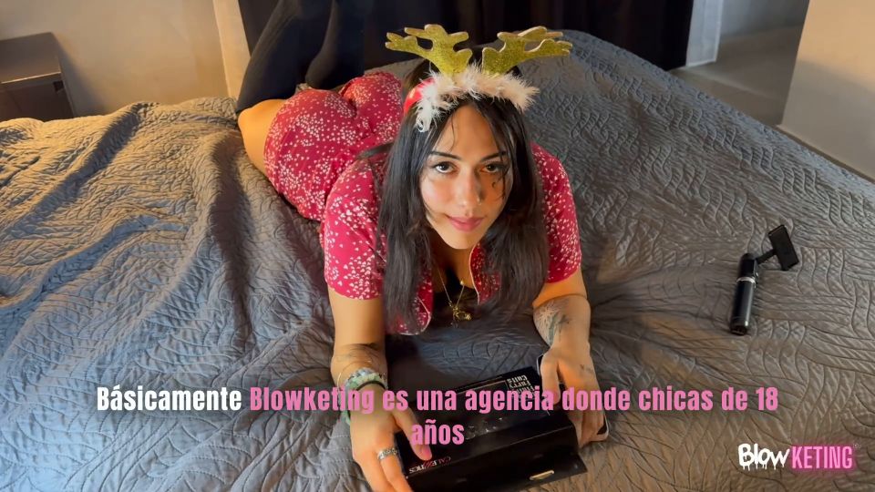 IZAMARIPOSA Gifts Me A Deep Throat For Christmas Full Video Subtitled I