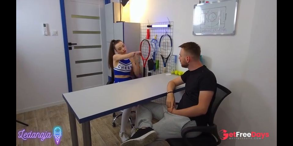 [GetFreeDays.com] TRAILER Cheerleader massaged and fucked by coach on a desk and chair Adult Stream October 2022