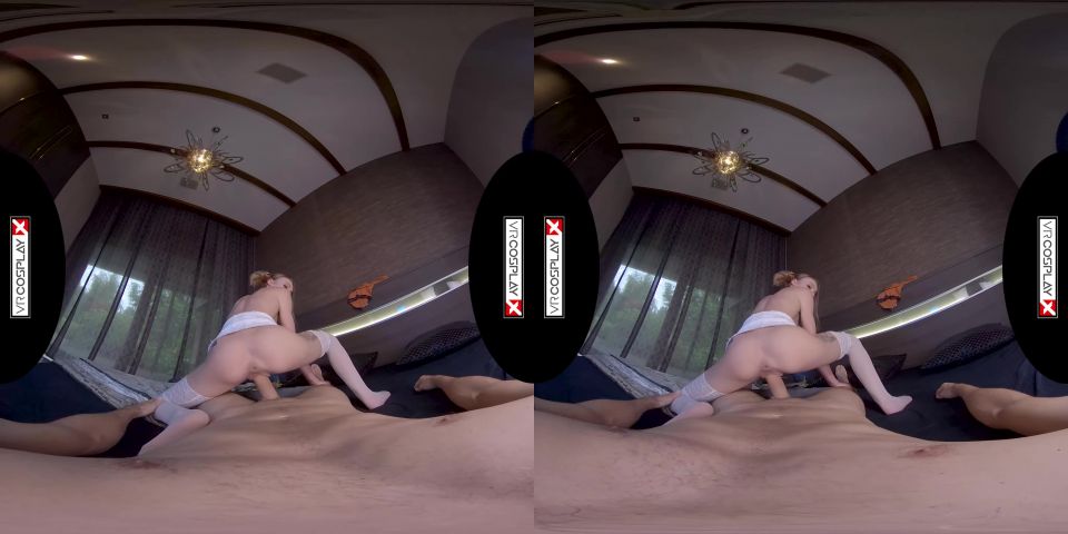 gratis adulto clip 17 porno creampie rubia Catherine A XXX Parody – Angel Emily (Oculus Go 4K), 180 grados en cosplay