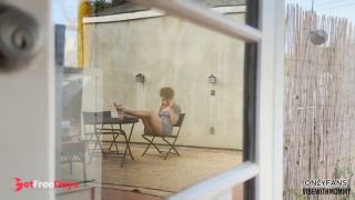 Babysitter Catches Me Masturbating Helps Me Cum