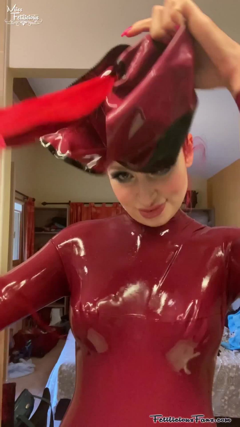 FetiliciousFans SiteRipPt 2Plum Latex Doll