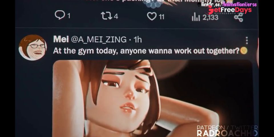 Meis At The Gym RadRoachHD
