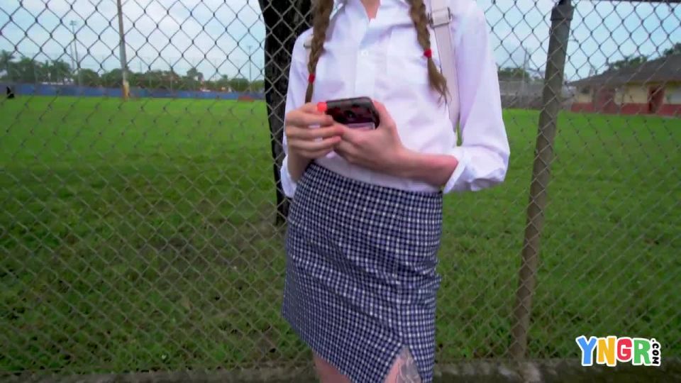 Jessae Rosae Is A Naughty Schoolgirl That Gets Taught A  Lesson