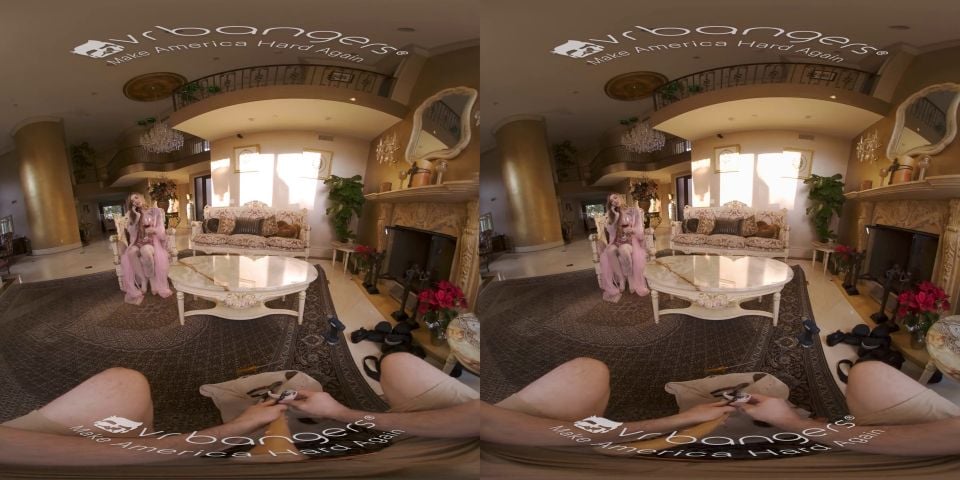 VR BANGERS Rich Whore Cheating On Her Husband With Service Guy VR Porn