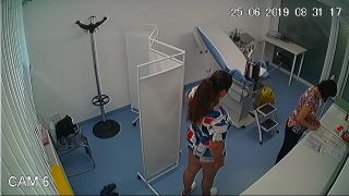 Voyeur - Real hidden camera in gynecological cabinet 5,  on voyeur 