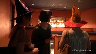 online adult video 11 Welcome To Halloween Bar - Ai and Haruka get Spanking HD on femdom porn cerita femdom