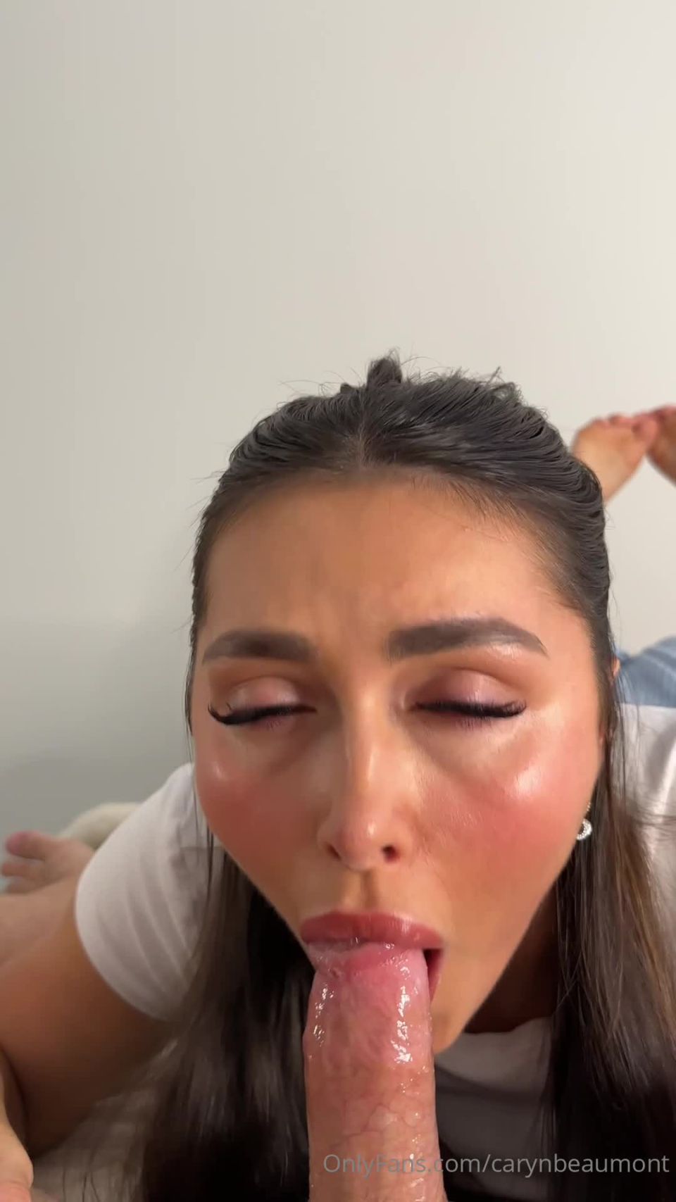 Caryn Beaumont - BG POV Blowjob And Doggy Fuck - Teen