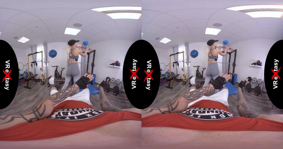 Sex in the Gym - Vanessa Hell Oculus, Go 4K VRvid