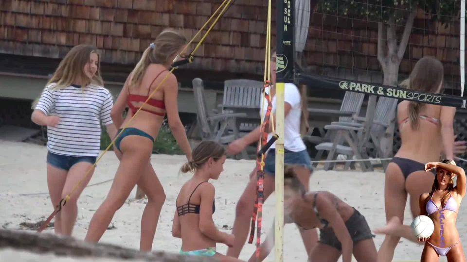 Voyeur beach bikini – TEEN BIKINI VOLLEYBALL DUO | voyeur | voyeur 