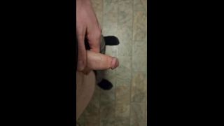 Big Dick Had to release an orgasm before heading off to work