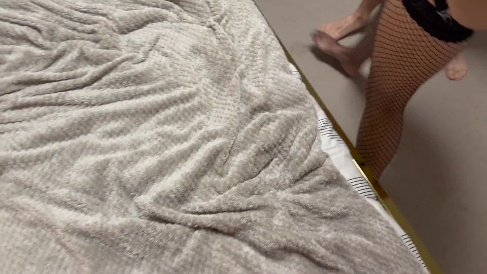 Serenity Cox - Wife Creampied with cum on face and dildo in ass while husband.