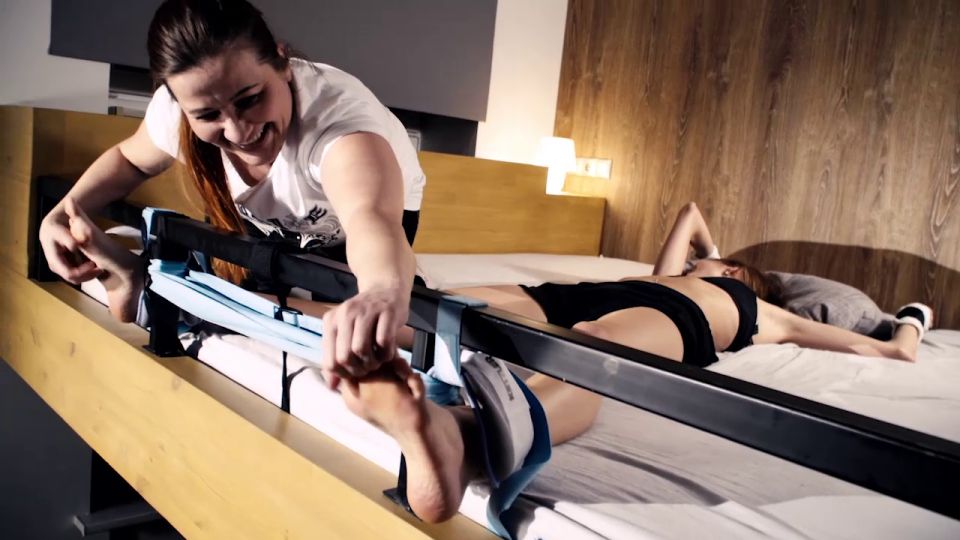 TickleTherapy - Miss Belarus Nastya foot therapy by Elya.