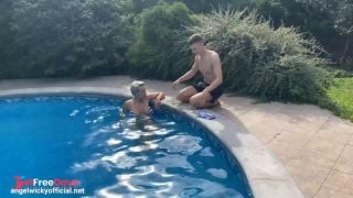 [GetFreeDays.com] Angel Wicky fucking my stepson, anal by pool Sex Video January 2023