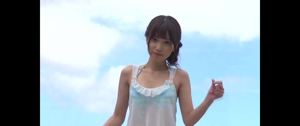 Miu Kamisaka lovely Japanese teen model  outdoors