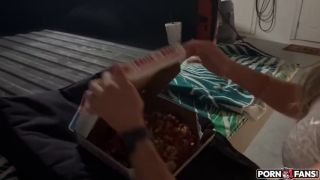 Britt Fit Britt Fit Gets Fucked By REAL Pizza Delivery Guy  fantasy