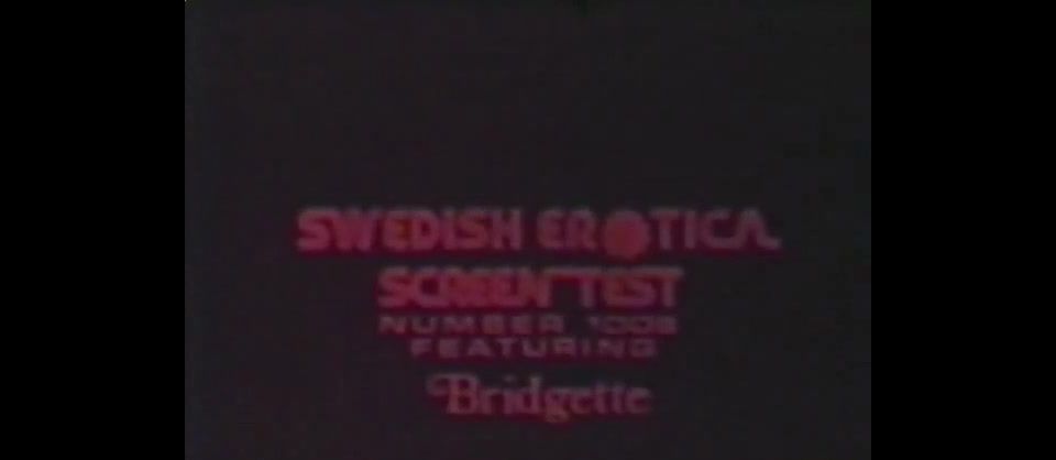 The Girls of Swedish Erotica 1008 – Part One: Bridgette (1970’s)(Vintage)