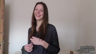 Rebeka Using A Thick Long And Veiny Dildo To Orgasm In Guest  Room