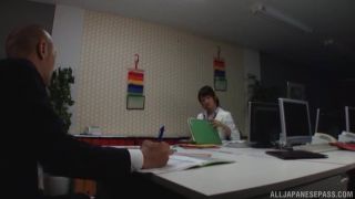 Awesome Nanami Kawakami Asian office lady entices a cumshot Video Online Teen