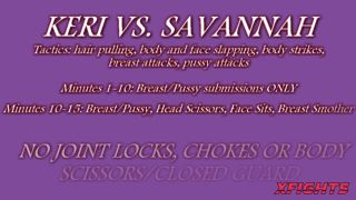 [xfights.to] Spectrum Fight Co - Savannah Fox vs Keri Spectrum Competitive CatFight keep2share k2s video