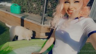 Belle Delphine - Belle With Her Dog