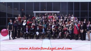 Aliceinbondageland — Behind the Scenes — Time Lapse Group FemDom Photoshoot DomConLA 2016 on femdom porn kim kardashian femdom