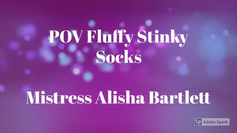 Mistress Alisha Bartlett - Pov Fluffy Socks Foot Worship