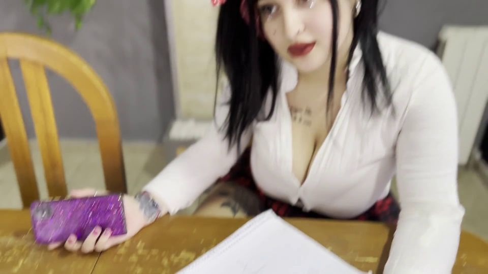 SCHOOLGIRL FUCKS The MATH TEACHER To Pass The Exam