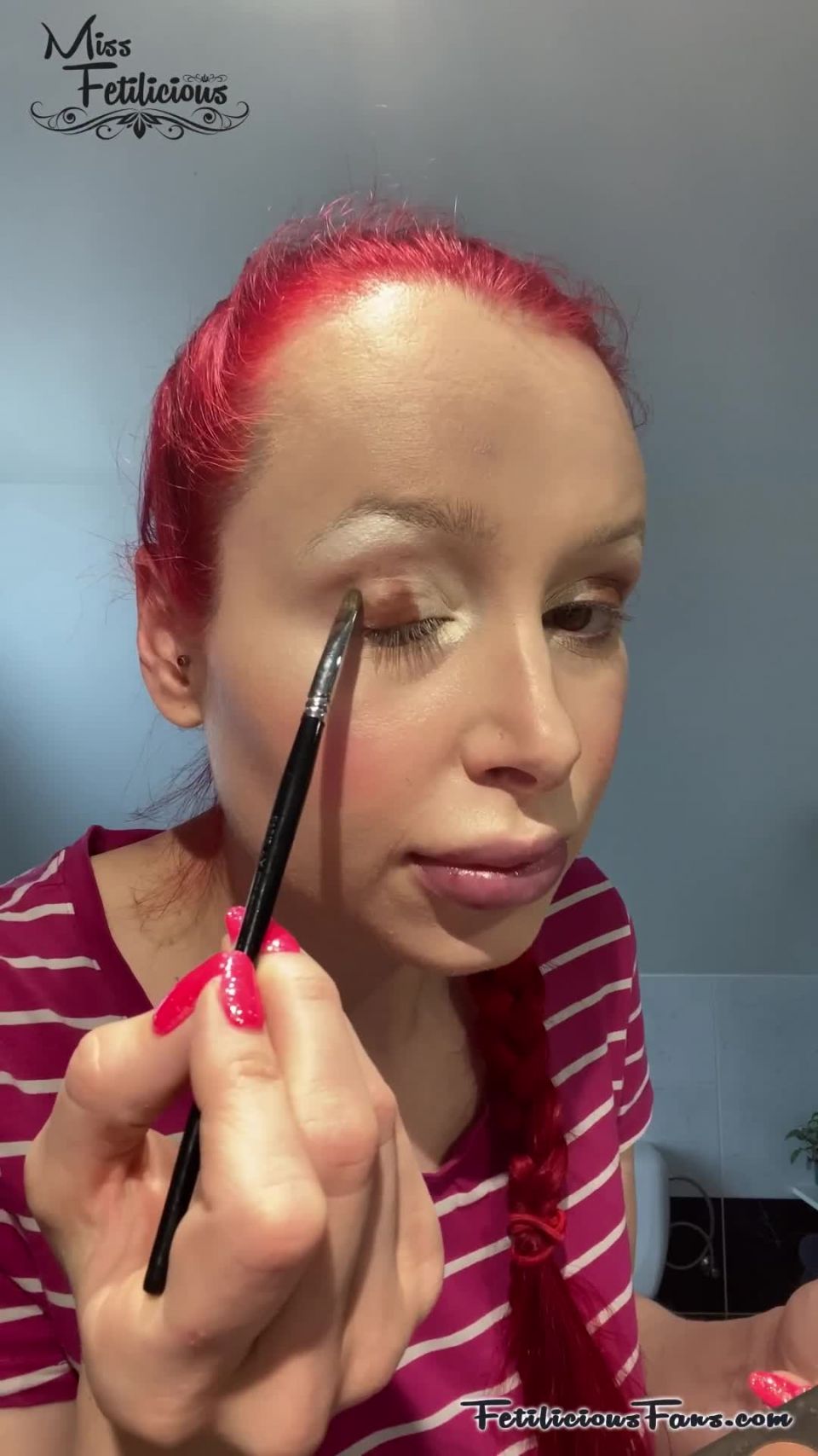 FetiliciousFans SiteRipPt 2Make-up Tutorial