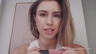 Cum Countdown - Goddess Nikki - Shiny Shiny Lip Gloss - k2s.cc on femdom porn