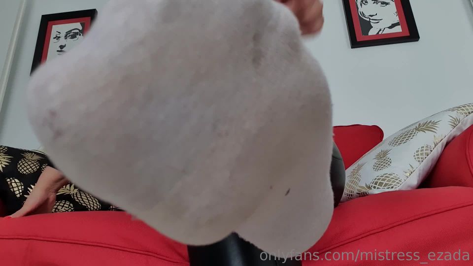 porn clip 6 Ezada Sinn 2019-04-17-This this pair of very worn cotton sock, femdom near me on femdom porn 